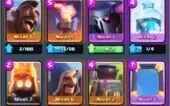 Conta lvl 8 ARENA 7 -  50 CARTAS-+++ 2 LENDÁRIAS+++