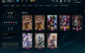 Conta Lol Platina 4 Lvl 567 372 Skin