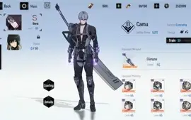 Punishing Gray raven Global lv 83 Camu com S selecionável