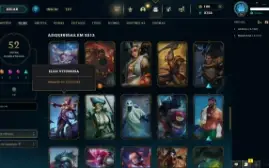 ⭐ Conta RARA LOL LVL 34 |94 Campeões|52 Skins|UNRANKED 2011