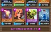 Conta Clash Royale lvl 12, desafiante 3