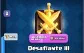 Conta Clash Royale lvl 12, desafiante 3