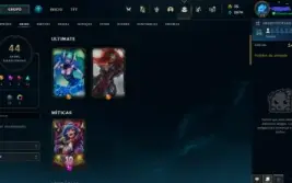 Conta com MMR de challenger 2020