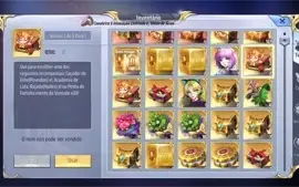 SAINT SEIYA AWAKENING - COM GEMAS AVANÇADAS E LIVROS