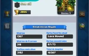 Clash Royale Lvl 10 - Barata! Pra vender rapido!