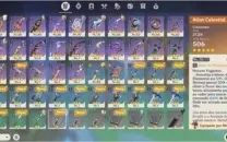 Genshin impact Ganyu, Zhongli, Diluc, Jean C2, Mona + Atlas