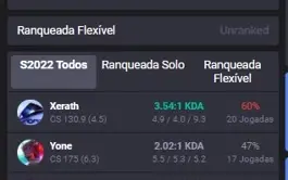 conta de lol