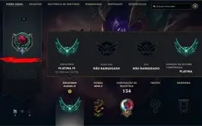 conta de lol