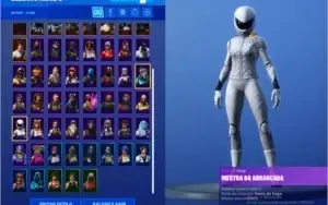 Conta de Fornite com Dark Knight, Salve o mundo e skins