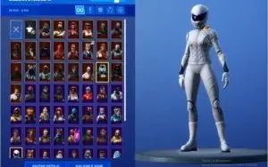 Conta de Fornite com Dark Knight, Salve o mundo e skins