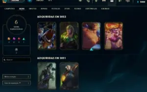 Conta LOL Mestre com Alto MMR