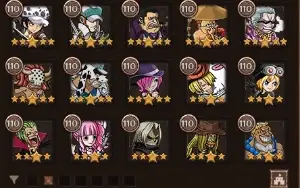 Conta Grand Line Adventures End Game All Set +12 8.5k trip