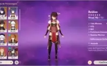 AR50 - Ayaka Raiden Zhongli Childe Diluc Jean Mona e Qiqi
