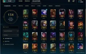 Conta Platina 3 - 48 Champs - 15 Skins