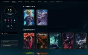 Conta Platina 3 - 48 Champs - 15 Skins