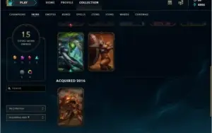 Conta Platina 3 - 48 Champs - 15 Skins