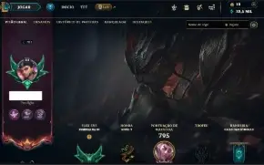 Conta antiga/ League Of Legends lvl 783 / muitas skins (303)