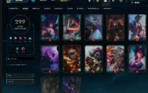 Conta antiga/ League Of Legends lvl 783 / muitas skins (303)