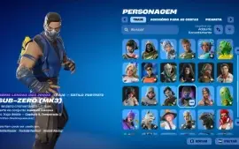 >>Conta Fortinite | 81 skins | Sub-Zero (MK3)