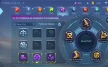 Conta MBL avalida +30k dima 205skin