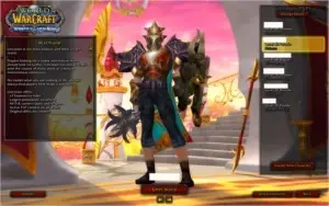 Conta wow LK