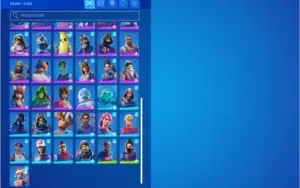 Season 1 64 skins+ IKONIK + GLOW + BANNER SEASON 1!