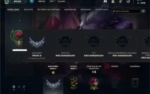 Conta prata 2  com 23 Champs e 5 Skins