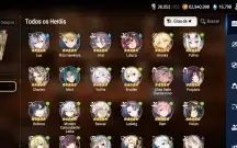 Conta com 4 ML e 16 k de gemas e 1000 folhas