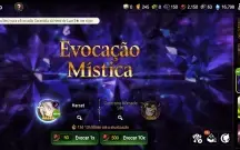 Conta com 4 ML e 16 k de gemas e 1000 folhas