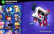 Conta de BRAW STARS 87/87 com 33k de troféus