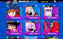 Conta de BRAW STARS 87/87 com 33k de troféus