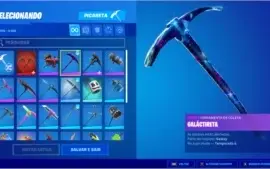 CONTA FORTNITE COM GALAXY +50 SKINS + SALVE O MUNDO