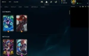 Conta Lol Lvl281 125 Skins Faltando 14 Campões C/ 25k Ea