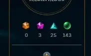 CONTA LOL D4 353 SKINS, 52 CROMAS