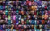 CONTA LOL D4 353 SKINS, 52 CROMAS
