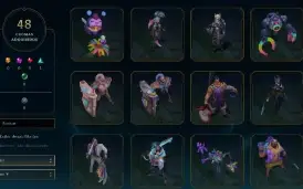 Conta de League of Legends Gold com 288 skins