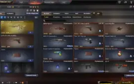 Conta Crossfire AL Barrinha de Ouro NV 2+M4A1 Vitoriosa