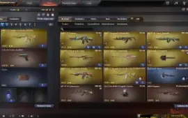 Conta Crossfire AL Barrinha de Ouro NV 2+M4A1 Vitoriosa