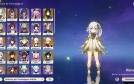 Conta Genshi Impact Varios personagens e sua arma assinatura
