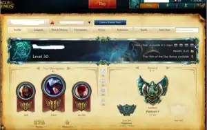 Conta PLAT V ,101 skins, TODOS os champs