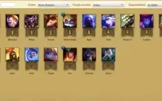 CONTA LEAGUE OF LEGENDS BR- 2 SKINS - 17 CHAMP - UNRANKED
