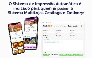 Sistema de Impressão Automática com Suporte 3 impressoras