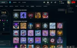 Conta League of Legends com todos campeões