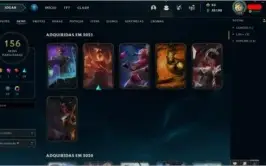 Conta League of Legends com todos campeões