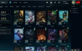 Conta League of Legends com todos campeões
