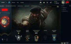 Conta League of Legends com todos campeões