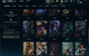 Esmeralda 1 com 31 Champs e 2 Skins ( NO SERVIDOR N.A )