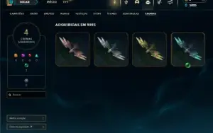 Esmeralda 1 com 31 Champs e 2 Skins ( NO SERVIDOR N.A )