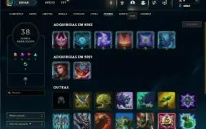Esmeralda 1 com 31 Champs e 2 Skins ( NO SERVIDOR N.A )