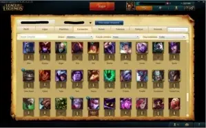 Conta LOL FULL CHAMPION E SKINS 52K IP